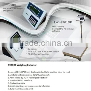 ACS Floor Scale Printing Indicator With LCD Backlight Display Wtth 6 Digital Display thumbnail-3