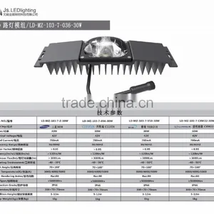 30W Eco-friendly High Luminous Led Street Light Module(LD-MZ-103-7-036) thumbnail-3