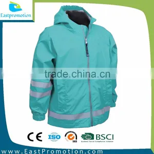 CUSTOMIZED LED HOODED WINDBREAKER LADIES DESIGN JACKET thumbnail-1