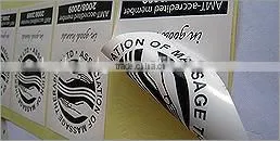 Bulk Customized Printed Paper Sunglasses Label thumbnail-5