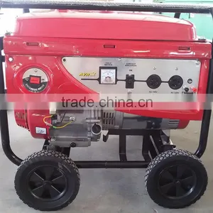Gasoline Generator Popular at Kuwait Market With Wheels and Battery thumbnail-1