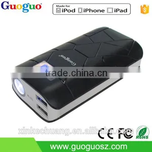 Portable CE Rohs 10000mah Power Bank Charger With LED Torch Light and LCD Display thumbnail-1