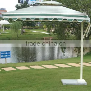 Outdoor Leisure Ways Patio Umbrella Large Rotating Patio Roma Umbrella thumbnail-2