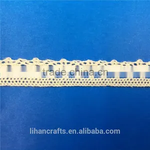 Wholesale High Quality H0716 Lace Ribbon,Crocheted Lace,100% Cotton Lace thumbnail-1