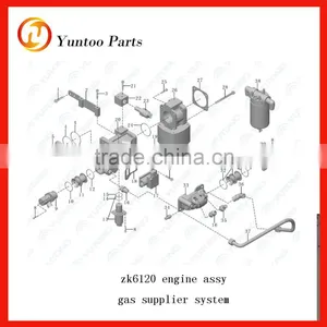 Bus Weichai Yuchai Dcec Engines Gas System Spare Parts thumbnail-1