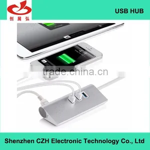 High Performance Usb 3.0 Hub Driver hi Speed With RJ 45 Port, 3 Port Usb Hub to Female Rj45 Gigabit Ethernet LAN Adapter thumbnail-5