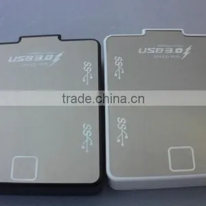 High Speed USB3.0 HUB 4Ports 5Gbps Splitter Power Adapter thumbnail-5
