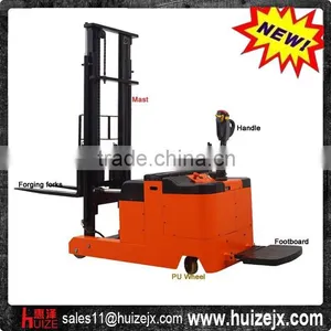 Battery Standing Electric Operated Forklift Counterbalanced Truck thumbnail-1