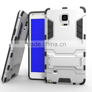 2015 Hot Selling 2 in 1 Kickstand Armor Case for Samsung Galaxy Note 4 Case . for Note 4 Kickstand Armor Case thumbnail-1