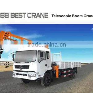 18ton Hoisting Crane With Grab, Model No.:SQ18S5, Hydraulic Telescopic Boom Crane on Truck or Boat thumbnail-3