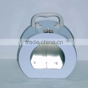 Wholesale Metal PVC Candy Tin Boxes With Plastical Handle thumbnail-2