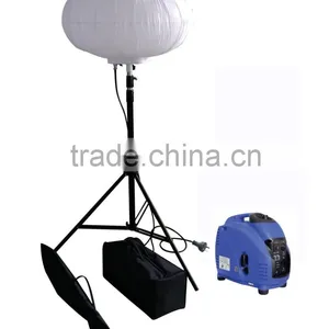 Easy-carry Portable Inflatable Powermoon Balloon Light Tower thumbnail-1