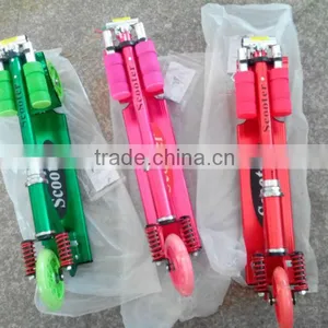 Foldable and Fashionable Aluminium Scooter,Tri-wheel Kick Scooter/Foot Scooter/Kids Scooter thumbnail-3