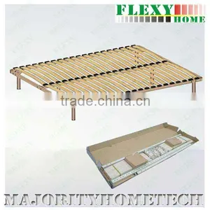Double KD Metal Bed Frame -wooden Mattress Support Plywood Bed Frame thumbnail-1