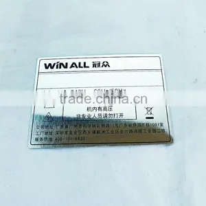 CUSTOM PRINTED ALUMINUM NAMEPLATE thumbnail-3