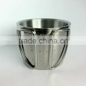300ml Stainless Steel Tass Mini Sound Metal Beer Mugs Coffee Cup thumbnail-3