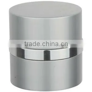 Empty Aluminium Round Face Hand Cream Silver Jars thumbnail-1