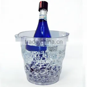 Plastic Acrylic Champagne Ice Bucket-5L thumbnail-3