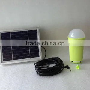 Solar Led Light With Moblie Charger for Camping Light thumbnail-1
