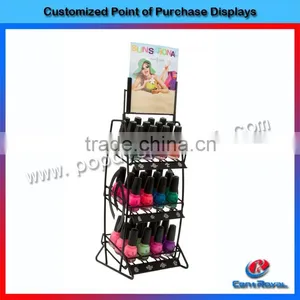 3-layer Counter Metal Essie Nail Polish Display Rack thumbnail-1