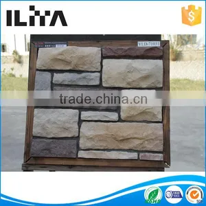 Modern and Elegant in Fashion White Cement Artificial Exterior Stone Wall Tiles Paneling Artificial Stone Fence thumbnail-1