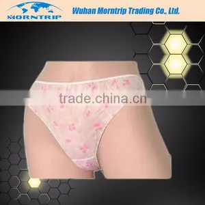 Ladies Women Disposable Underwear for Travel SPA Hotel thumbnail-1