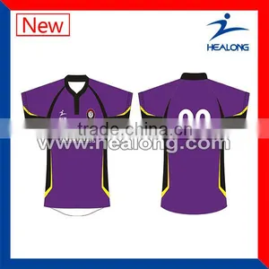 Customized Club Rugby Jersey,professional School Rugby Uniform thumbnail-1
