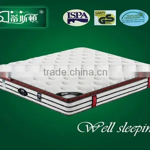 Sleepwell High Density Foam Mattress With Elegant Cover thumbnail-1