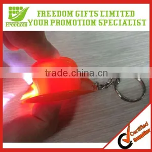 Mini Torch Customized Plastic Keychain Flashlight thumbnail-6