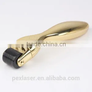 Gold Handle 600 Needles Dermaroller for Hair Loss Treatment thumbnail-1
