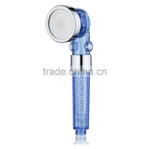 Transparent Plastic Hand Shower Filter Head Rainfall Shower Head thumbnail-3