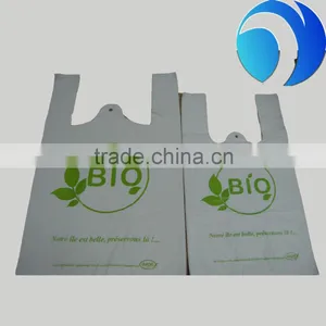 2017 HDPE Printed T-shirt Bags Shopping Bags Plastic Bag thumbnail-2