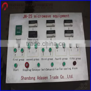 30KW Tunnel Conveyor Belt Type Industrial Microwave Herb Dryer thumbnail-3