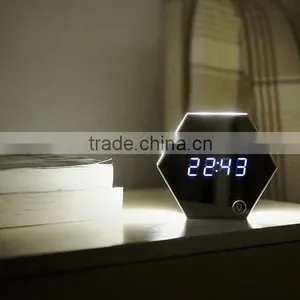 Multifunctional New Led Digital Mirror Alarm Clock Sleep Night Light thumbnail-3