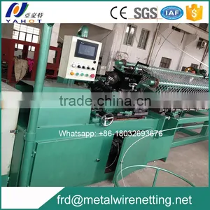 Anping Full Automatic Chain Link Fence Weaving Machine Price| Chain Link Fence Making Machines| Chain Link Fencing Machines thumbnail-1