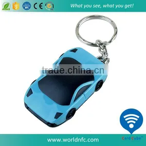 Car Model Waterproof 125Khz Hitag 2 RFID Keyfob/ Keychain/ Key Tag thumbnail-1