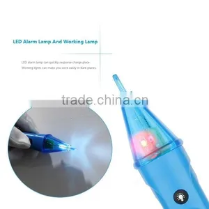 Blue Color AC Voltage Test Pencil Non-contact Electrical Pen Electroprobe With LED Light thumbnail-3