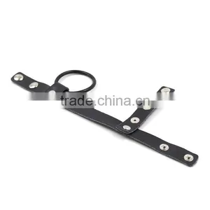 LEATHER SUPER COCK RINGS SEX TOYS MALE SUPER COCK RINGS LEATHER SUPER COCK RINGS FOR MEN SEX TOYS WHOLESALE MALE SUPER COCK RING thumbnail-3