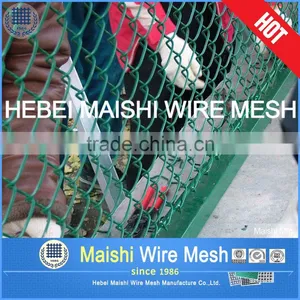PVC Coated and Galvanized 50mm Opening 2.5mm Chain Link Fence thumbnail-1