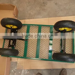 Folding Beach Wagon Garden Tool Cart thumbnail-2