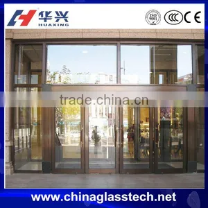Durable Safe Laminated Glass Aluminum Storefront Door thumbnail-1