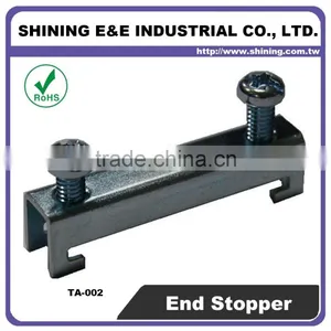 TA-002 For Fuse Holder Steel Double Dead Rail Stopper End Clamp thumbnail-6