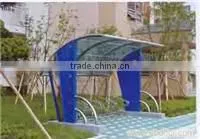 Lake Blue 14mm Construction Material UV Protected Polycarbonate Door Canopy thumbnail-1