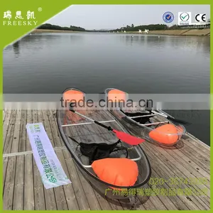 Chinese Plastic Pedal 100% Transparent Kayak Fishing for 2 Person thumbnail-4