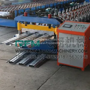 Galvanized Steel Floor Decking Sheet Roll Forming Machine thumbnail-4