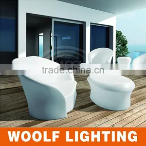 One Seat Smash Hit Good Quality Waterproof Rechargeable Coffee Shop and Hotel Useful LED Leisure Sofa Furniture thumbnail-1