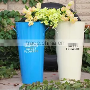 Guangxi Display Flower Bucket Home & Garden Metal Hanging Vases thumbnail-6