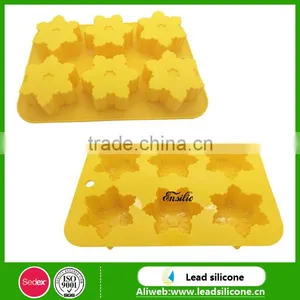 100% Food Grade Recycling Heart Combination Shape Silicone Cake Mold thumbnail-4