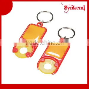 Plastic Promotion Key Chain Custom thumbnail-1