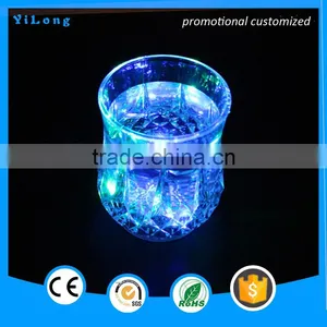 Pineapple Shape Red Green Blue Color Light Transparent LED Light Drink Cup thumbnail-1